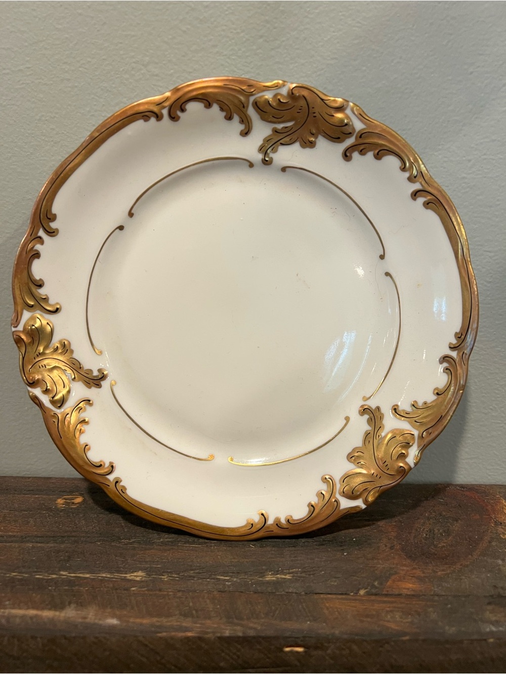 VINTAGE WALBRZYCH POLAND BREAD PLATE